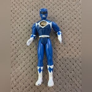 1995 Bandai Saban Power Rangers Ninja 4" Action Hero Blue Ranger Figure